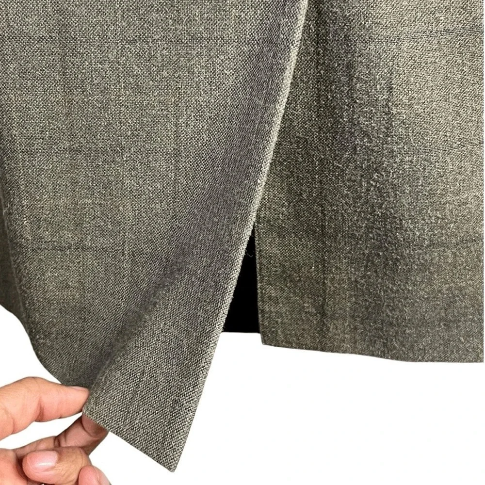 Jos A Bank Jacket Size 41R Tan 2 Button Blazer Plaid Silk Wool‎ Classic Dapper